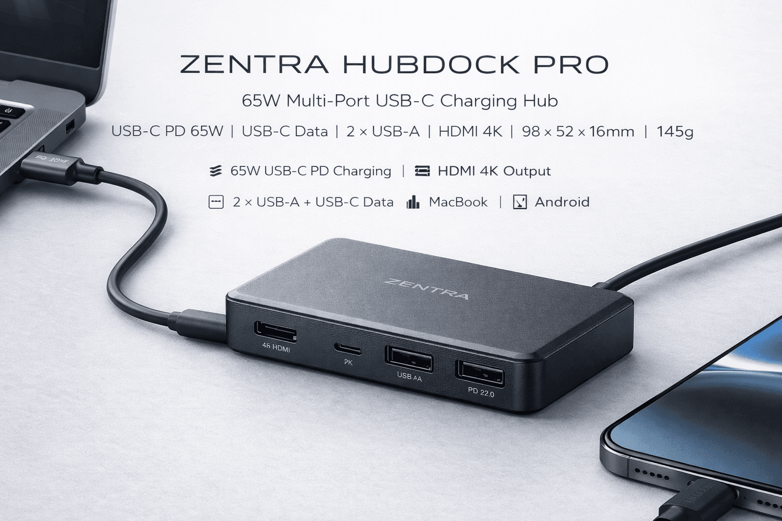 ZENTRA HUBDOCK PRO
